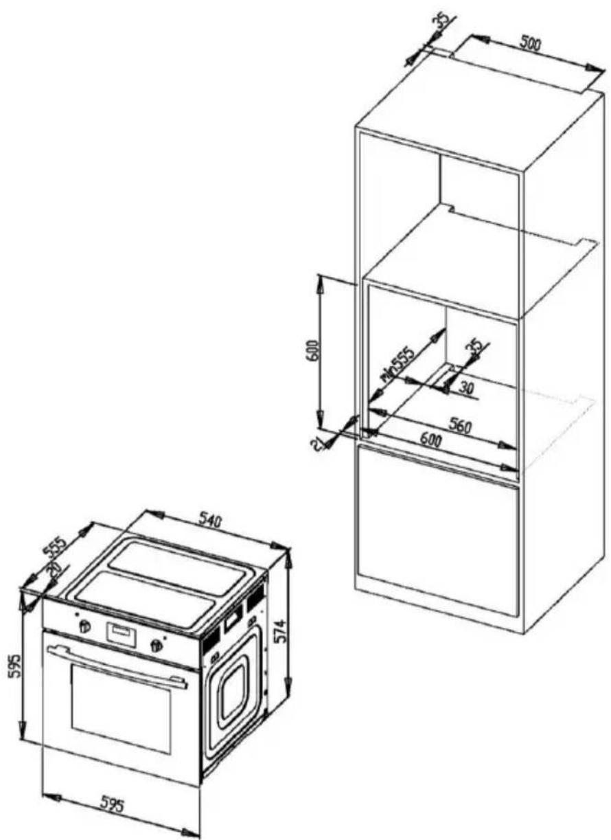 CALIFORNIA AK1004O2GOO2 - Installation - 1