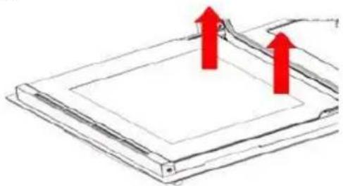 CALIFORNIA AK1004O2GOO2 - Retrait et installation du panneau de verre interieur de la porte Retrait - 1