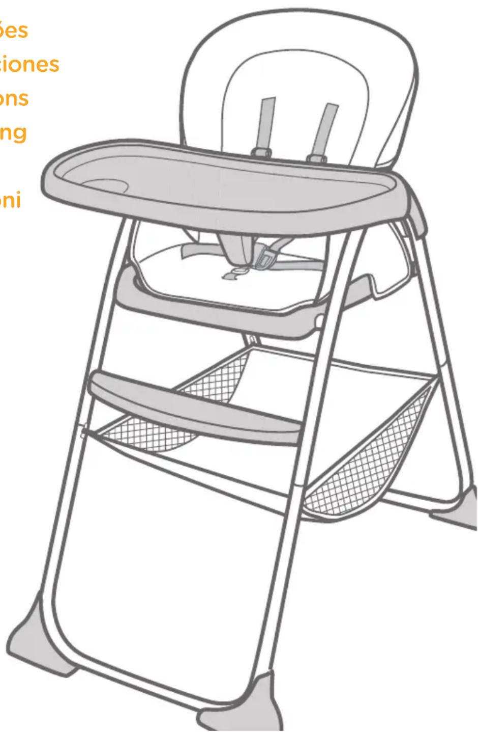 Joie Mimzy snacker - mimzy™ snacker highchair - 1