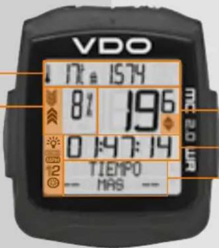 VDO MC 2.0 WR - Display - 1