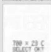 VDO MC 2.0 WR - If TYRE SELECT is selected: - 2