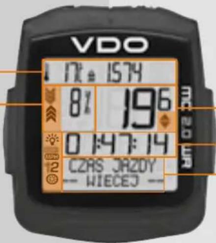 VDO MC 2.0 WR - Wyswietlacz - 1