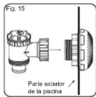 BESTWAY BW56284 - Montaje de la válvula de conexión - 5