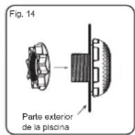 BESTWAY BW56284 - Montaje de la válvula de conexión - 4