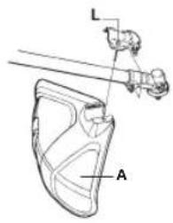 HUSQVARNA 533RS - Fitting a blade guard, grass blade and grass cutter - 2