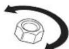 HUSQVARNA 533RS - Locking nut - 5