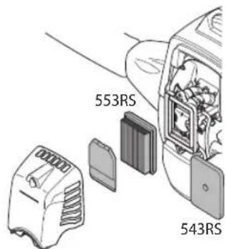 HUSQVARNA 533RS - Filtrul de aer - 3