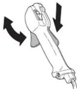 HUSQVARNA 533RS - Clichetul de blocare a butonului de acceleratie - 4