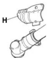 HUSQVARNA 533RS - Monteren van bladbeschemkap en zaagblad - 2