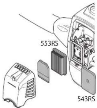 HUSQVARNA 533RS - Ohufilter - 3