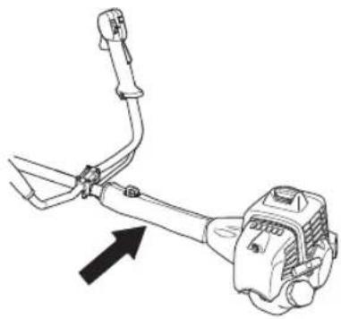 HUSQVARNA 533RS - Montering av styre och gashandtag - 3
