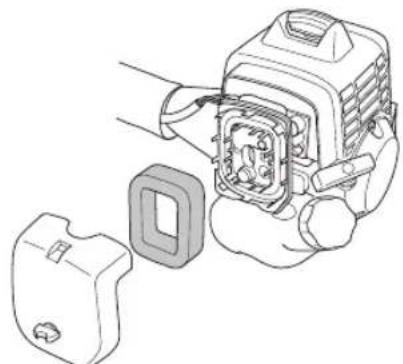HUSQVARNA 533RS - Ilmansuodatin - 2