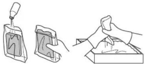 HUSQVARNA 533RS - Oiling the foam plastic filter - 1