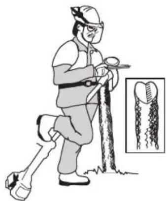 HUSQVARNA 533RS - Sharpening the saw blade - 3