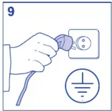 BLUESKY BLS 1000 - Branchement électrique - 2