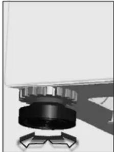 BLUESKY BLF12757 - REGLAGE DES PIEDS - 2