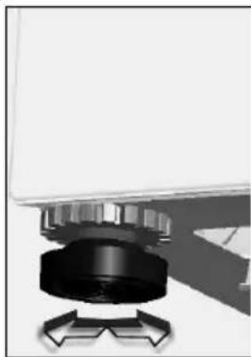 BLUESKY BLF 12707 - REGLAGE DES PIEDS - 2