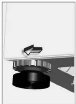 BLUESKY BLF 12707 - REGLAGE DES PIEDS - 1