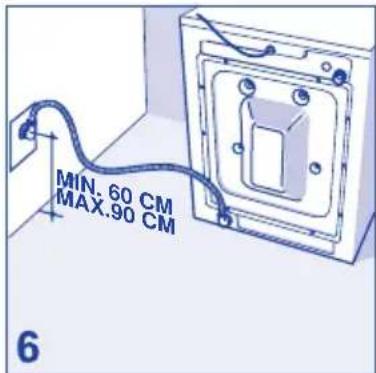 BLUESKY BLF 1220 - Comment emballer de nouveau le lave-linge - 4