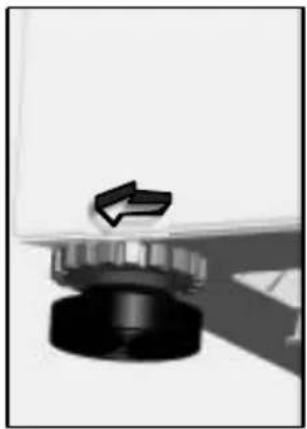 BLUESKY BLF 1230 - REGLAGE DES PIEDS - 1