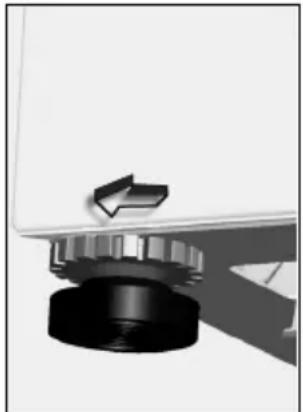 BLUESKY BLF 106 W 09 - REGLAGE DES PIEDS - 1