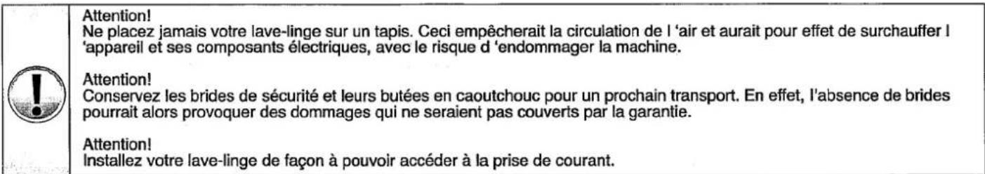 BLUESKY BLF 1011 - Enlever les brides de sécurité à l'arrière de l'appareil. - 2