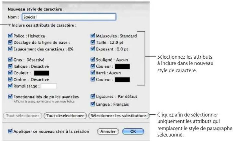 APPLE Pages 09 - Pour modifier un style de caractère : - 1