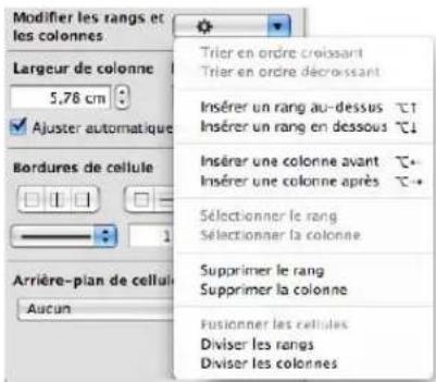 APPLE Pages 09 - Utilisation des outils de tableau - 4