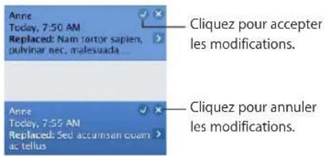 APPLE Pages 09 - Visite guidée du suivi des modifications dans un document - 4