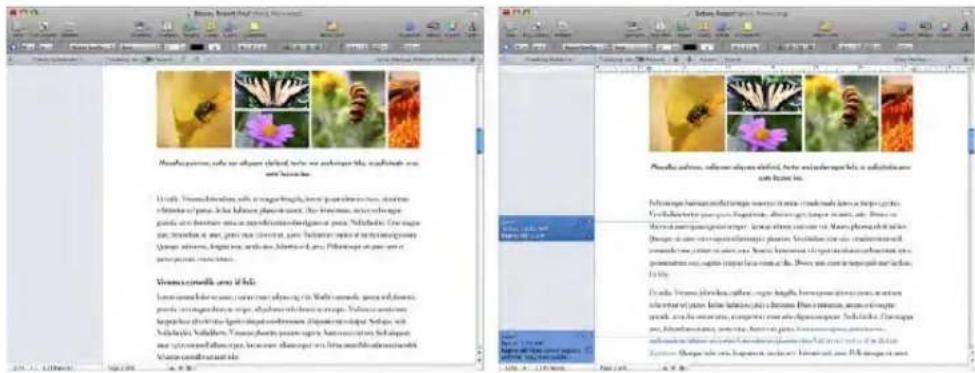 APPLE Pages 09 - Visite guidée du suivi des modifications dans un document - 2