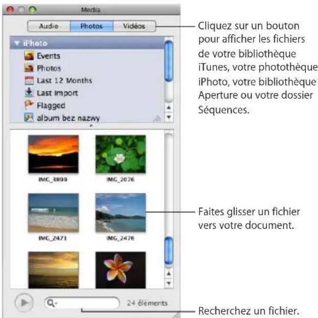 APPLE Pages 09 - Le Navigateur de média - 1