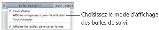 APPLE Pages 09 - Affichage du suivi des modifications - 2