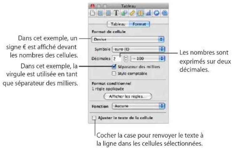 APPLE Pages 09 - Utilisation des outils de tableau - 3