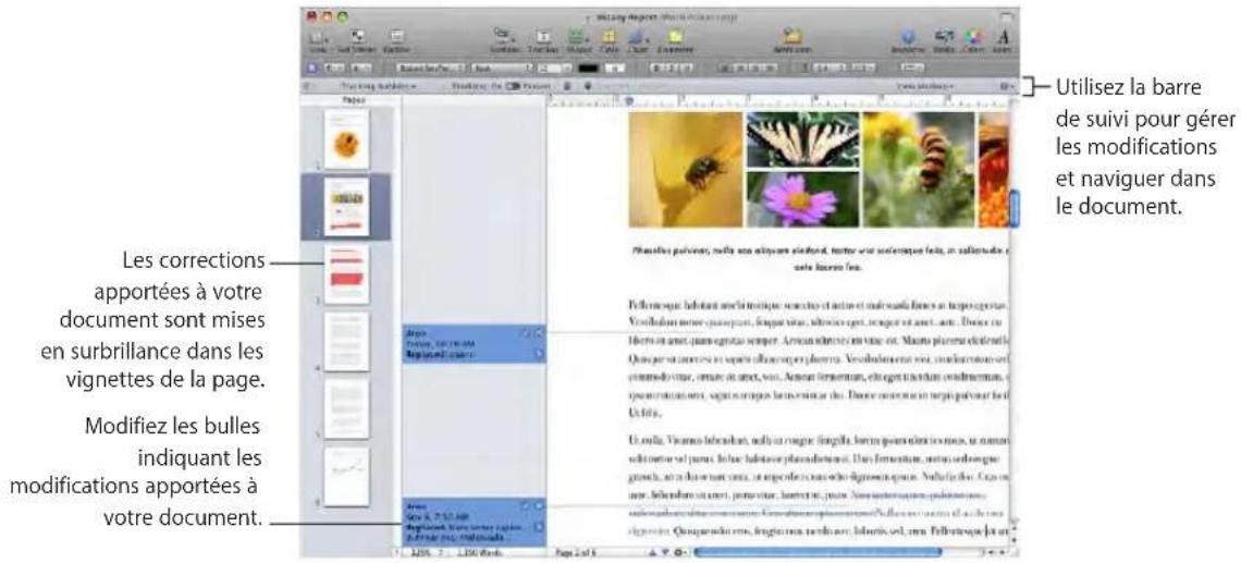 APPLE Pages 09 - Suivi des modifications dans un document - 1