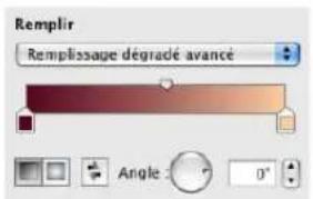APPLE Pages 09 - Remplissage d'un objet à l'aide de dégradés de couleurs - 2