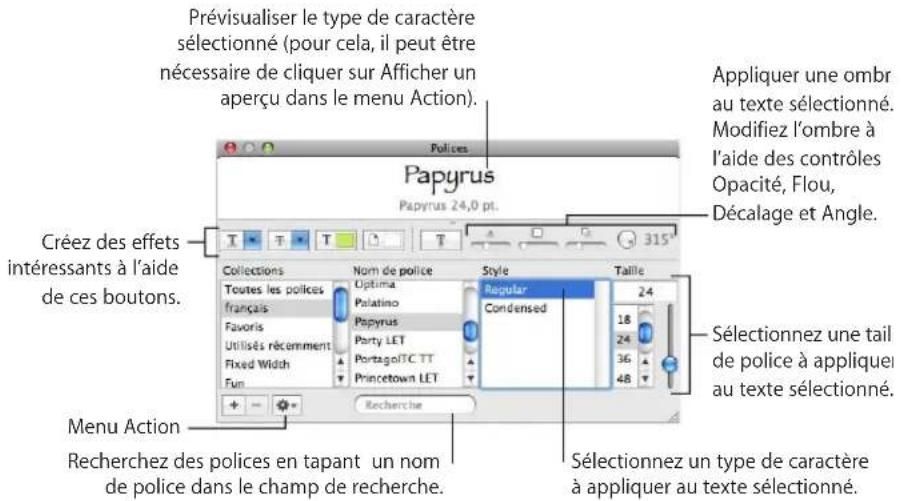 APPLE Pages 09 - Mettre du texte en gras ou en italique ou le souligner - 2