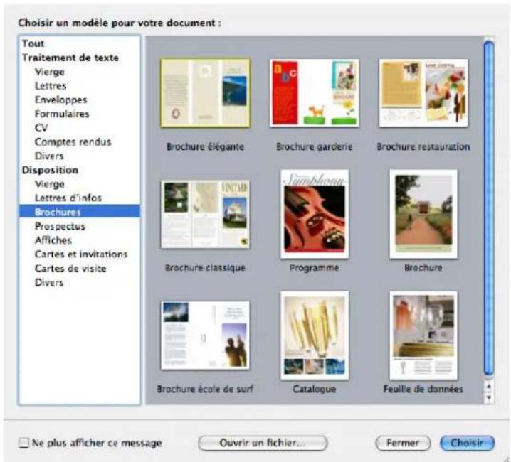 APPLE Pages 08 - Pour créer un document Pages : - 1