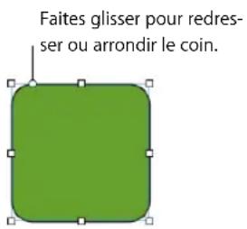 APPLE Pages 08 - Modification d'un rectangle aux coins arrondis - 1
