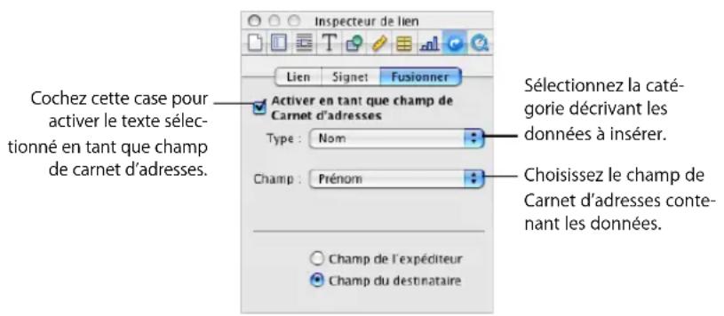 APPLE Pages 08 - Définition de vos propres champs de Carnet d'adresses - 1
