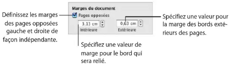 APPLE Pages 08 - Définition de marges pour les pages opposées - 1