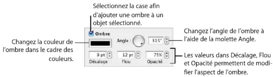 APPLE Pages 08 - Ajout d'ombres - 1