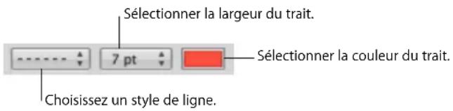 APPLE Pages 08 - Pour afficher les axes et les bordures : - 1