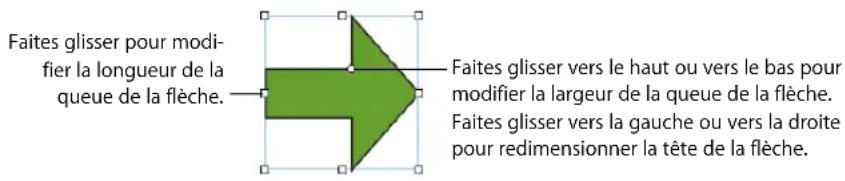APPLE Pages 08 - Modification de flèches simples et doubles - 1