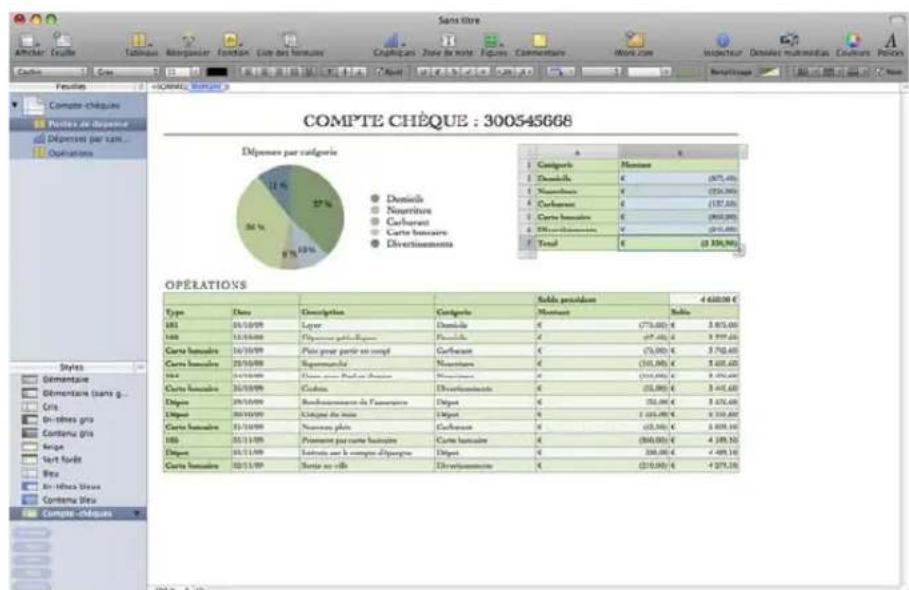 APPLE Numbers 09 - Bienvenue dans Numbers '09 - 1