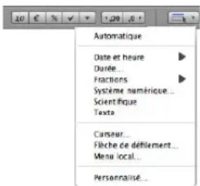 APPLE Numbers 09 - Utilisation du format automatique dans les cellules d'un tableau - 1