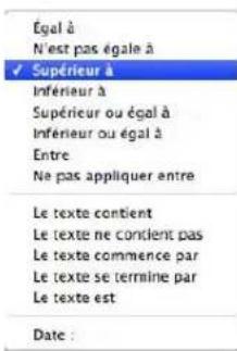 APPLE Numbers 09 - Pour définiR des règles : - 1