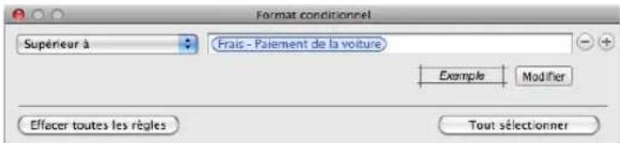 APPLE Numbers 09 - Pour définiR des règles : - 4