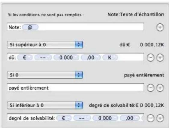 APPLE Numbers 09 - Association de conditions à un format numérique personnalisé - 1