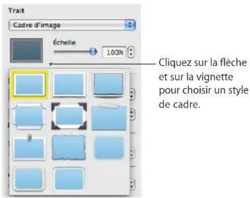 APPLE Numbers 09 - Pour ajouter un cadre : - 1
