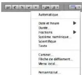 APPLE Numbers 09 - Utilisation du format Texte dans les cellules d'un tableau - 1